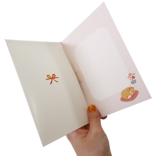 柴田さんの住む東京わさび町 オルゴール付きバースデーカード オーケストラアレンジ 柴犬 店舗用品 事務用品 株式会社 ブライエンタープライズ 問屋 仕入れ 卸 卸売の専門 仕入れならnetsea