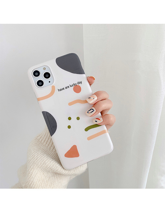 スマホケース iPhoneケース かわいい 幾何学的柄 TPU 衝撃吸収