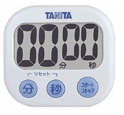 タニタ(TANITA) 〈タイマー〉でか見えタイマー TD-384-WH(ホワイト)