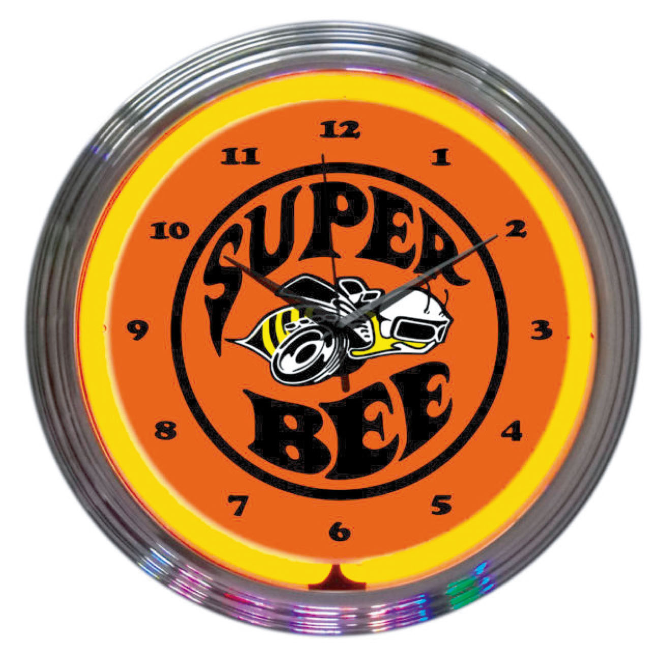 NEON CLOCK SINGLE【SUPER BEE】