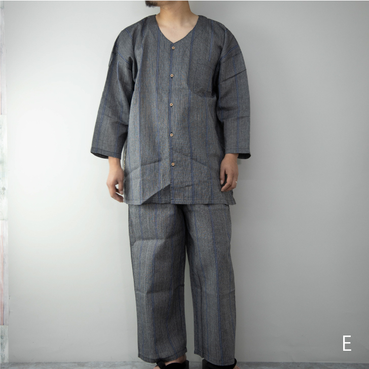 パジャマ メンズ 大きいサイズ 上下セット しじら織り 部屋着 寝間着 ギフト 父の日 3l 4l 5l アパレル 佐藤正 株式会社 問屋 仕入れ 卸 卸売の専門 仕入れならnetsea