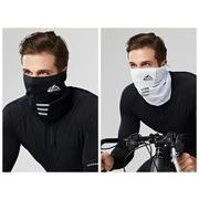 冷感 日焼け防止 マスク フェイスマスク フェイスガード 夏用 登山 自転車 UVカット90％ アイスシルク