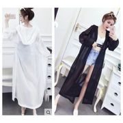 レディース トップス サマーアウター 帽子付け