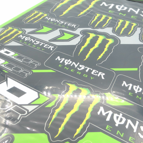 Monster Energy Decal Sheet モンスターエナジー デカールシート 雑貨 有限会社 ステップス 問屋 仕入れ 卸 卸売の専門 仕入れならnetsea