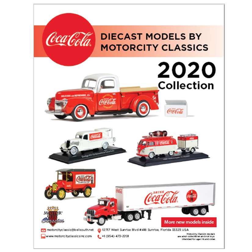 Coca-Cola カタログ  2020 英字 A4縦 15ページ