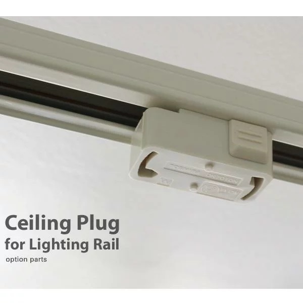 ライティングレール用シーリングプラグ！ Ceiling Plug for Lighting Rail