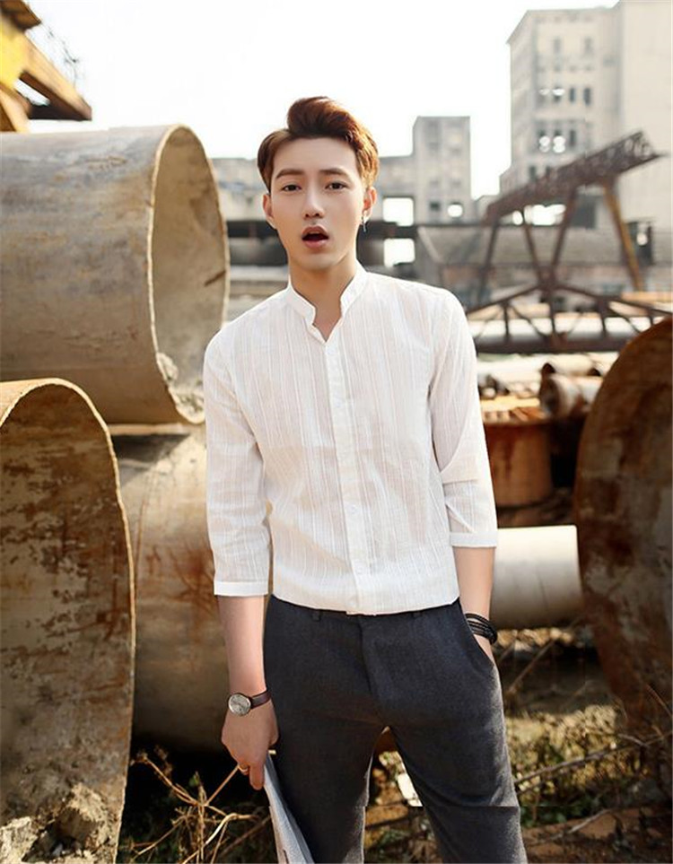 最新トレンド勢揃い 韓国ファッション ハンサム シャツ 長袖 大人気 新品 カジュアル 快適である オシャレ