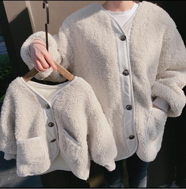 親子兼用★コート★キッズ服★トップス★カジュアル★可愛い★色差あり★90cm-130cm