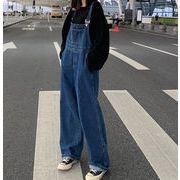 秋ファッション　レディース　ボトムス　ズボン　パンツ　デニム　ワイドパンツ