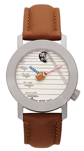 AKTEO フットボール２ ストロンゴ メンズ腕時計