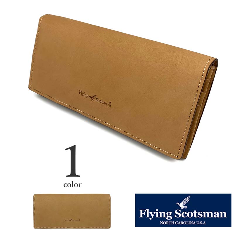 Flying Scotsman（フライングスコッツマン）リアルレザー ラウンドファスナー ロングウォレット 長財布