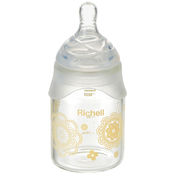 [廃盤] リッチェル おうちミルクボトル 耐熱ガラス製ほ乳びん 0-3ヵ月頃