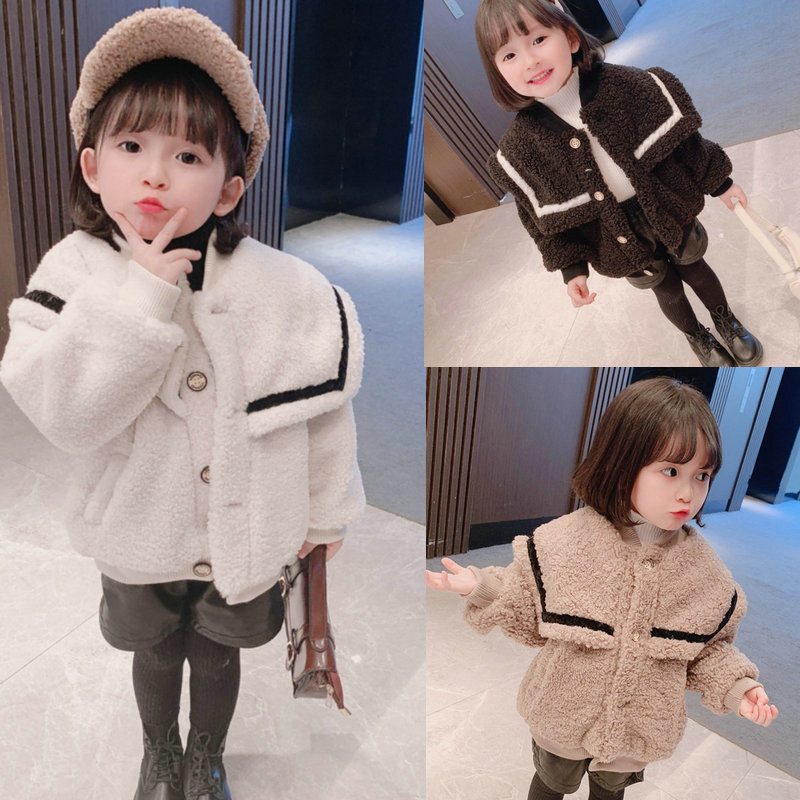 秋冬新作　韓国風子供服　キッズファッション★キッズ暖かいコート 　トップス★超人気コート