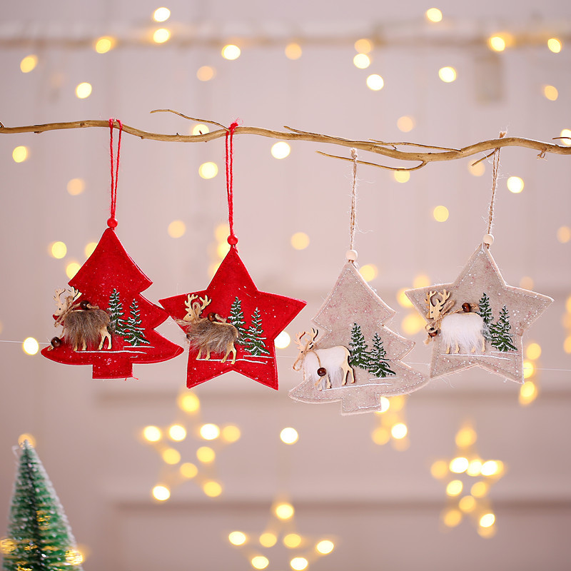 Christmas限定 トナカイ チャーム ウォールデコレーション ツリー飾り クリスマス飾り 壁 インテリア
