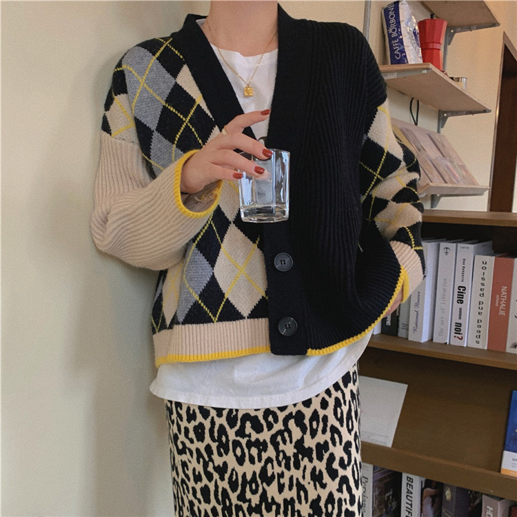 女性なら誰も必見 韓国ファッション カーディガン 厚手 セーター 冬 新しいスタイル 怠惰な風 ニット