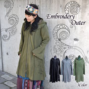 刺繍アウター アウター 羽織り エスニックアウター エスニック アジアンアウター