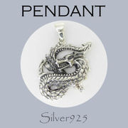 ペンダント-11 / 4-764 ◆ Silver925 シルバー ペンダント ドラゴン 龍
