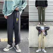 個性的なデザイン 春夏 韓国スタイル 新作 スーツ ズボン シンプル カジュアル メンズ ボトムス