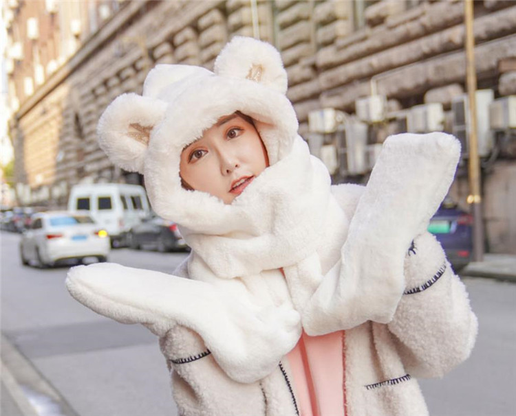 レディース 限定ｗ特典付属 韓国ファッション 秋 冬 新品 帽子 暖かく保つ もこもこ 漫画 顔を覆う 減齢 可愛い カジュアル 百掛け Nco1meuuy5 Mjk Stroi Ru