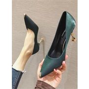 パンプス ピンヒール セクシー 女性の靴 ポインテッドトゥ エレガント 上品映え 百掛け ファッション