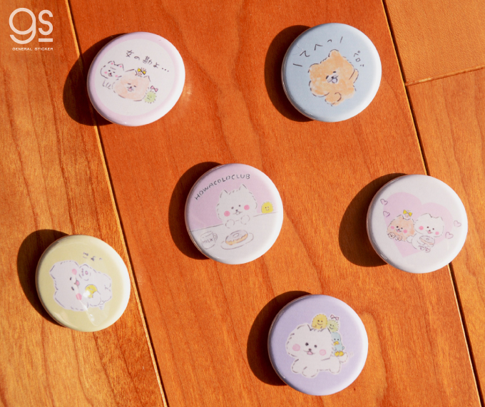 ほわころくらぶ 缶バッジ てへっ 32mm キャラクター缶バッジ 漫画 絵本 イラスト Lcb401 Gs 公式 雑貨 株式会社 ゼネラルステッカー 問屋 仕入れ 卸 卸売の専門 仕入れならnetsea