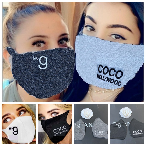 Coco Hollywood N9刺繍 Mask セレカジ 韓国 ファッション マスク 水洗可 3枚セット 男女兼用 ファッション雑貨 大きいサイズ クリジュア 問屋 仕入れ 卸 卸売の専門 仕入れならnetsea