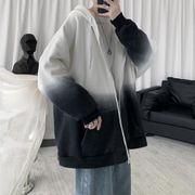カーディガンフード付きセーター男性　パーカー　メンズ　春秋韓国風　オシャレ