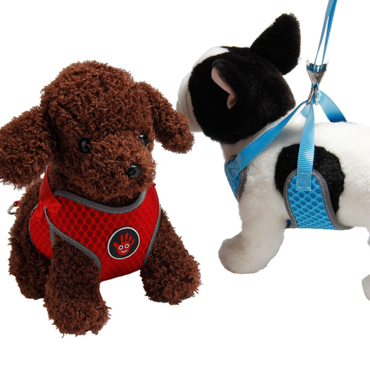 ◆ペット服（牽引ロープ含み）◆犬服◆ペット牽引ロープ◆犬用リード◆犬用胸背 ペットグッズ