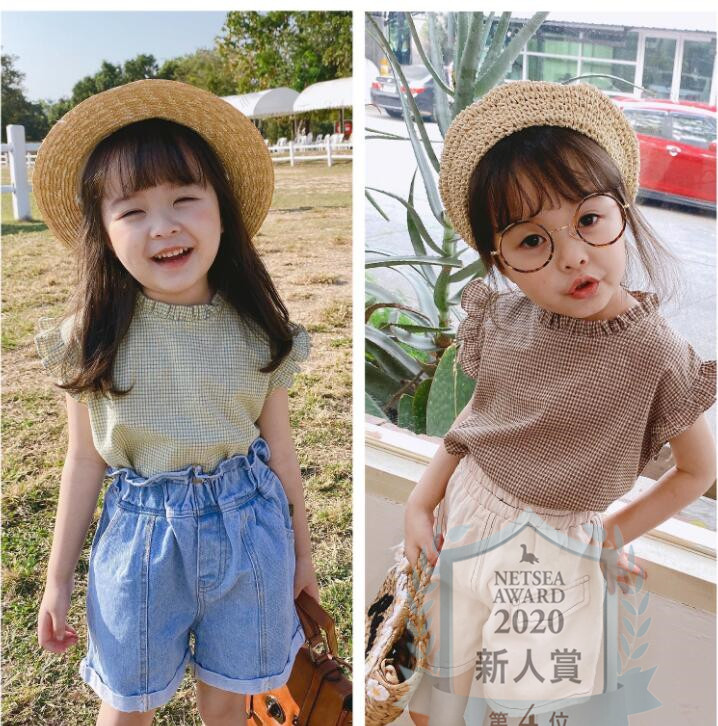 子供Tシャツ　キッズ服　春夏新作　ブラウス　 トップス　長袖　刺繍　ファッション