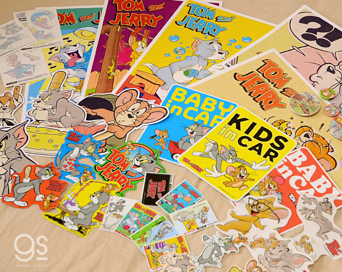 トムとジェリー 名場面ミニステッカー めかくし キャラクター アメリカ アニメ Tom And Jerry 人気 Tj015 雑貨 株式会社 ゼネラルステッカー 問屋 仕入れ 卸 卸売の専門 仕入れならnetsea