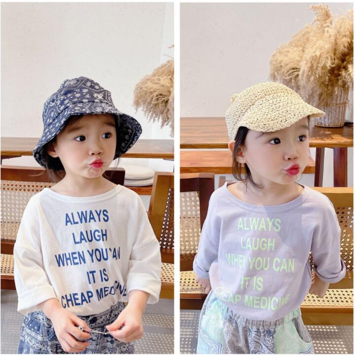 子供Tシャツ　キッズ服　春夏Tシャツ　 トップス　長袖　可愛い　ファッション