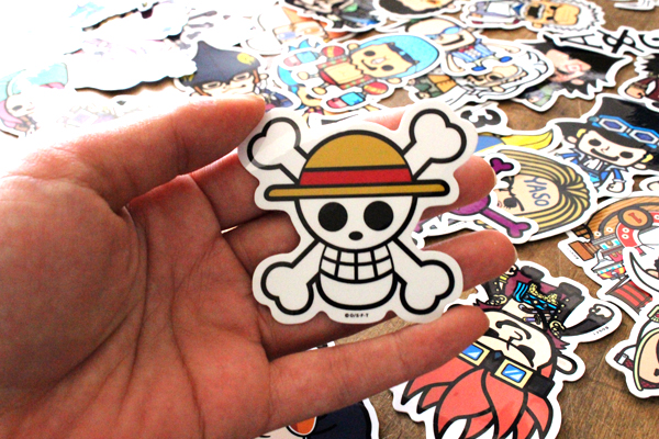 ONE PIECE ワンピース×パンソンワークスコラボステッカー LCS506 3D2Y