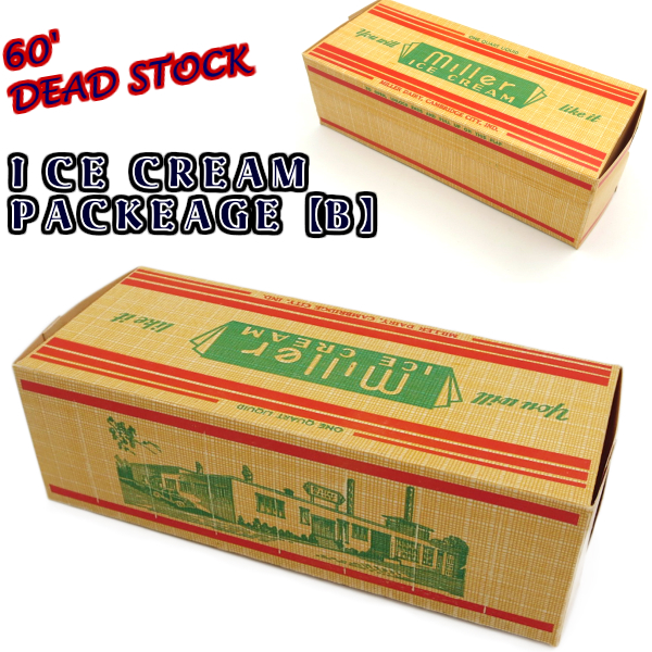 ICE CREAM PACKAGE アイスクリームパッケージ B【デッドストック】