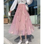 1枚で大人の可愛いさを叶える スカート ハイウエスト 新作 レディース 韓国ファッション