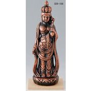 ★笑福喜楽★　お目出度い「縁起の置物」　【仏像シリーズ　金　十一面観音（小/大）】