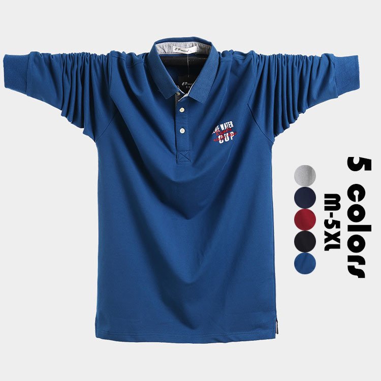 ポロシャツ メンズ トップス 大きいサイズ 長袖 ファッション Tシャツ トレンド ゴルフウェア おしゃれ アパレル 株式会社 Ouka Car Leasing 問屋 仕入れ 卸 卸売の専門 仕入れならnetsea