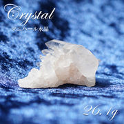 【 一点もの 】マニハール水晶 ヒマラヤ 原石 インド産 26.1g 水晶 天然石 パワーストーン カワセミ