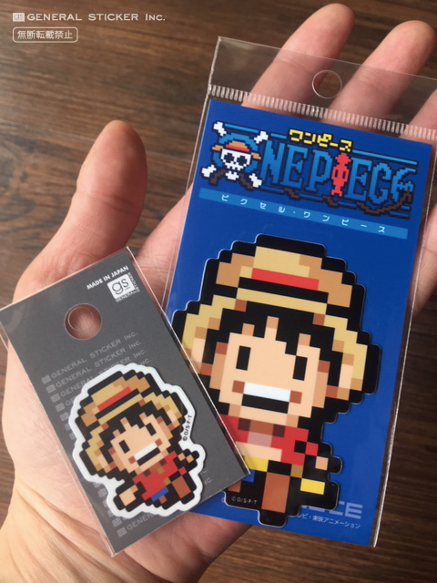 ピクセルワンピース ステッカー ヨンジ ミニサイズ Opx045s One Piece ドット絵 グッズ 雑貨 株式会社 ゼネラルステッカー 問屋 仕入れ 卸 卸売の専門 仕入れならnetsea