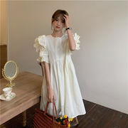 驚きの特価 韓国ファッション 短いスタイル ゆったりする 個性 プリンセス ワンビース 小さい新鮮な