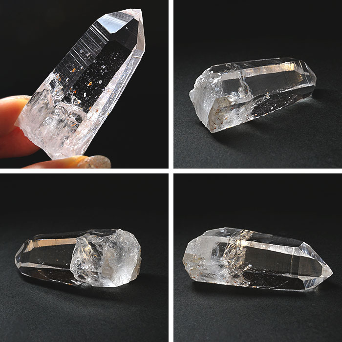 コロンビア産レムリアン水晶ポイント/Columbian Lemurian Crystal