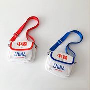 キッズ 子供用 ショルダーバッグ ハンドバッグ キャンバスバッグ 帆布バッグ