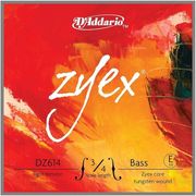 キョーリツ D'Addario ウッドベース弦 (DZ614 3/4L ZYEX E LGT)...