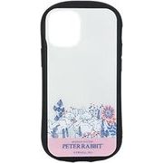 ピーターラビット iPhone 12 mini対応ハイブリッドガラスケース ラインアート PR-57B