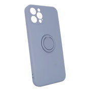 iPhone12ProMax スレートブルー 590 スマホケース アイフォン iPhoneシリーズ シリコン リングケース