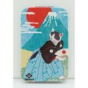 洒落ねこコンパクトミラー 四角  富士山