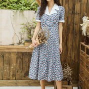 減齢 日常に輝きを Ａラインスカート 夏 新作 半袖 ワンピース スカート レディース 韓国ファッション