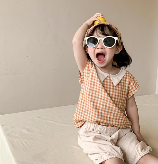 【2点セット】新作 子供服  ベビー服  アパレル    半袖  tシャツ+ ショットパンツ   女の子