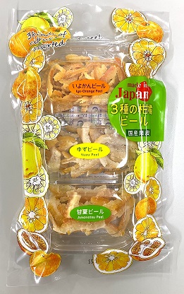 龍屋物産 国産3種の柑橘ピール (60g×24個入り)