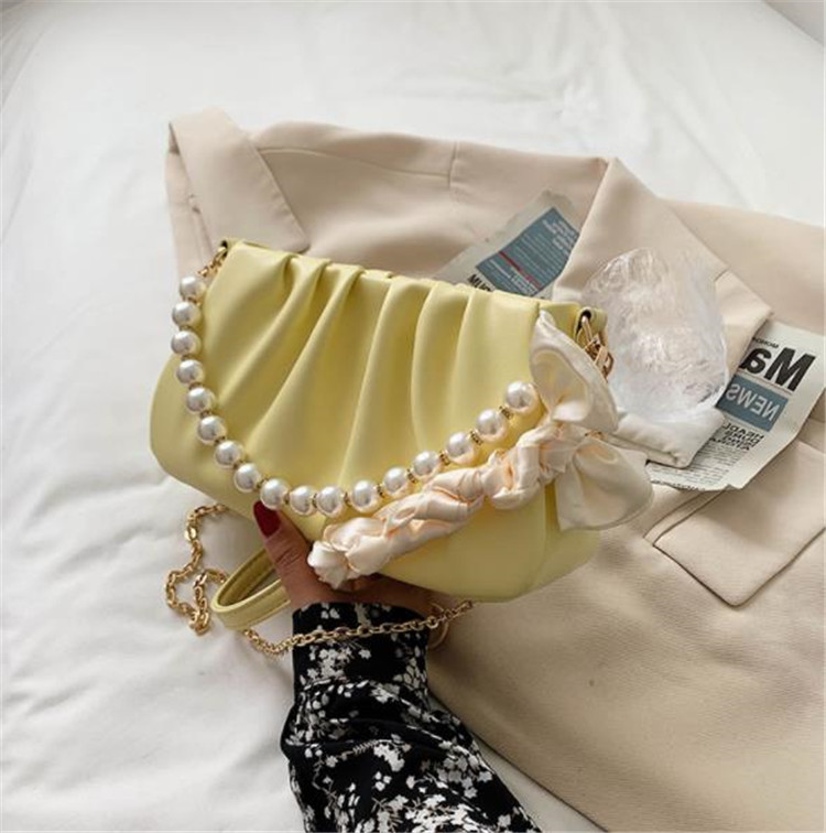 ショルダーバッグ 真珠 ハンドバッグ 女性 夏 2021年新作スタイル ファッション