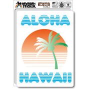 ハワイアンステッカー HAWAIIAN STICKER 17 SK302 ハワイ ステッカー グッズ 雑貨